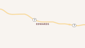 Edwards, Missouri map