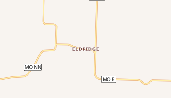 Eldridge, Missouri map