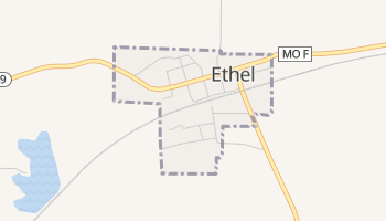 Ethel, Missouri map