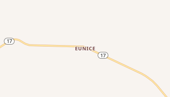 Eunice, Missouri map