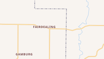 Fairdealing, Missouri map