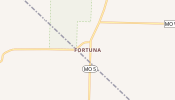 Fortuna, Missouri map