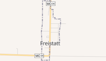 Freistatt, Missouri map