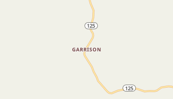 Garrison, Missouri map