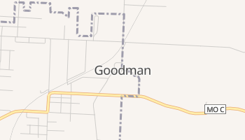 Goodman, Missouri map