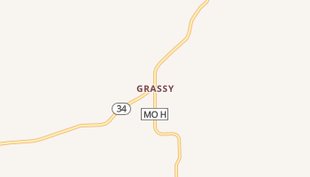 Grassy, Missouri map