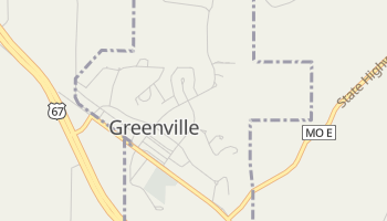 Greenville, Missouri map