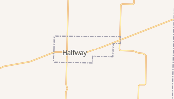 Halfway, Missouri map