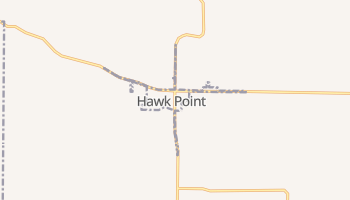 Hawk Point, Missouri map