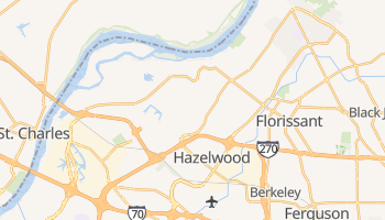 Hazelwood, Missouri map