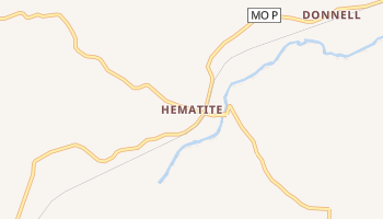 Hematite, Missouri map