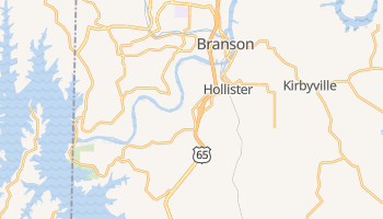 Hollister, Missouri map