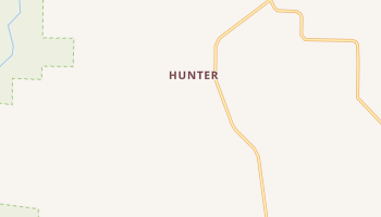 Hunter, Missouri map