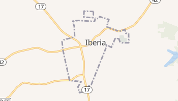 Iberia, Missouri map