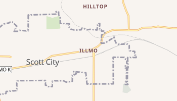 Illmo, Missouri map