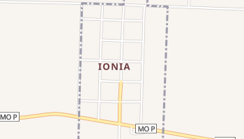 Ionia, Missouri map