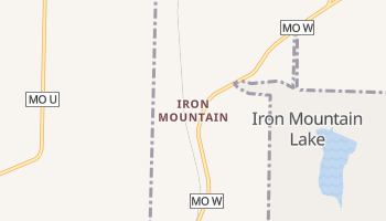 Iron Mountain, Missouri map