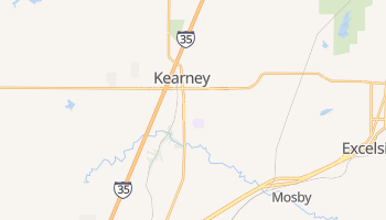 Kearney, Missouri map
