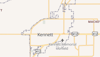 Kennett, Missouri map
