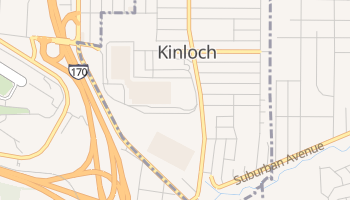 Kinloch, Missouri map