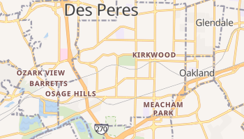 Kirkwood, Missouri map