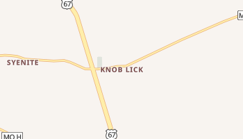 Knob Lick, Missouri map