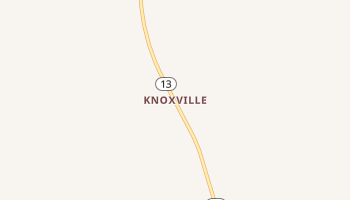 Knoxville, Missouri map