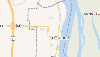La Grange, Missouri map