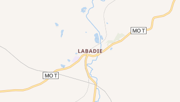 Labadie, Missouri map