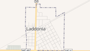 Laddonia, Missouri map