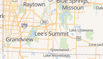 Lees Summit, Missouri map