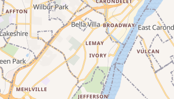 Lemay, Missouri map