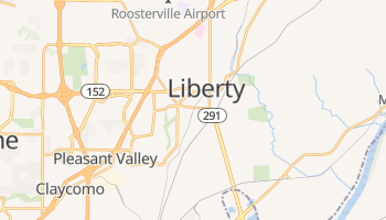 Liberty, Missouri map