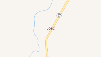 Lodi, Missouri map