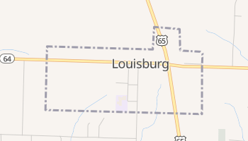 Louisburg, Missouri map