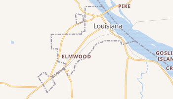 Louisiana, Missouri map