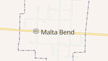 Malta Bend, Missouri map