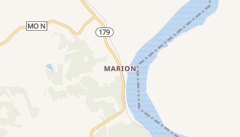 Marion, Missouri map