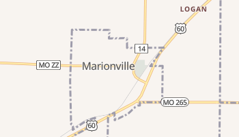 Marionville, Missouri map