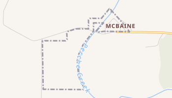 McBaine, Missouri map