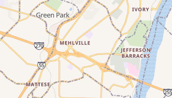 Mehlville, Missouri map