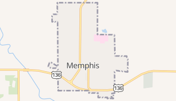 Memphis, Missouri map