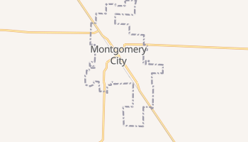 Montgomery City, Missouri map