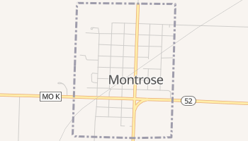 Montrose, Missouri map
