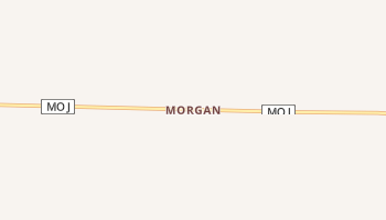 Morgan, Missouri map