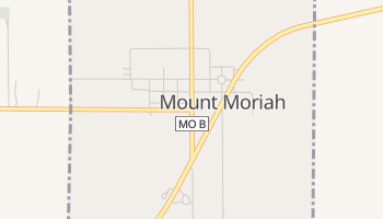 Mount Moriah, Missouri map