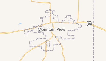 Mountain View, Missouri map