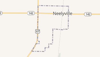 Neelyville, Missouri map