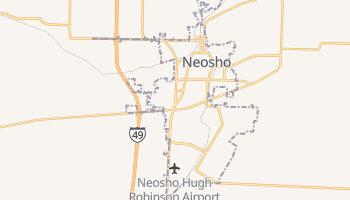 Neosho, Missouri map