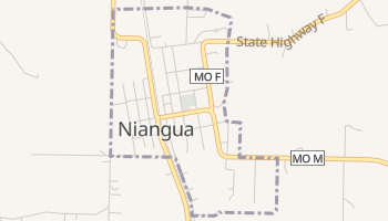 Niangua, Missouri map